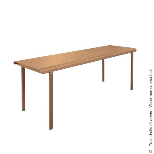Table aluminium 180 x 100 - Amphore