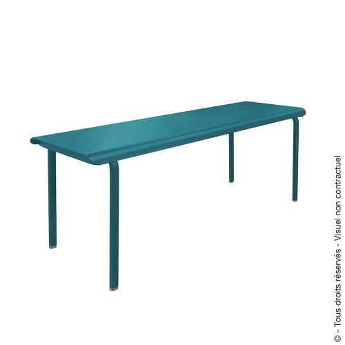 Table aluminium 180 x 100 - Lagune