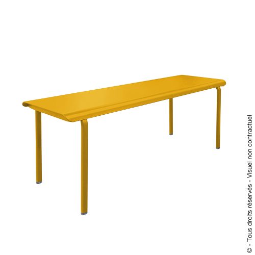 Table aluminium 180 x 100 - Mimosa