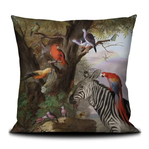 Coussin 50 x 50 Zebre et cie
