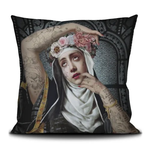 Coussin 50 x 50 Sainte Rita
