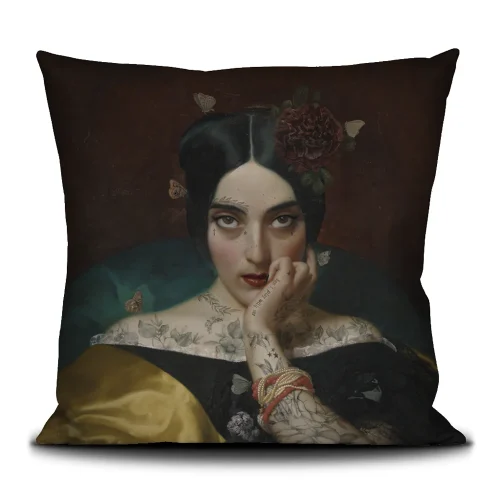 Coussin 50 x 50 Clémentine