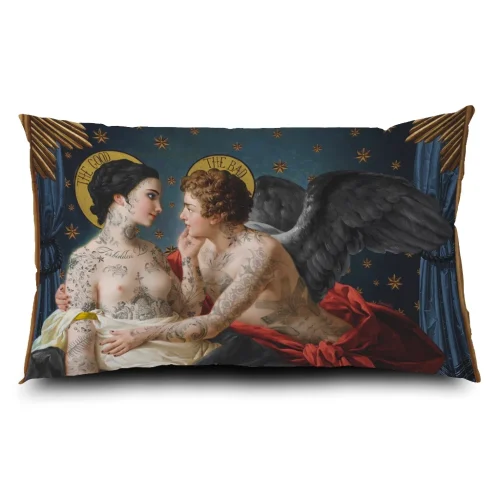 Coussin40x65 L'un Contre L'être