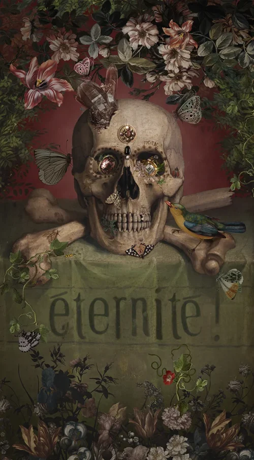 Tenture Eternité 80x144