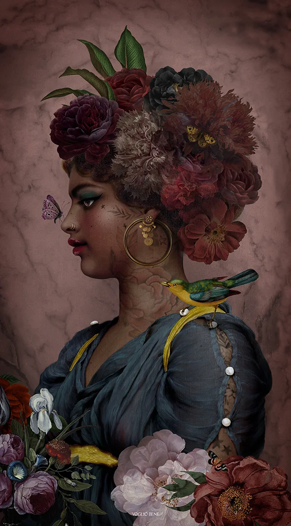 Tenture Black Beauty 80x144 – Image 2