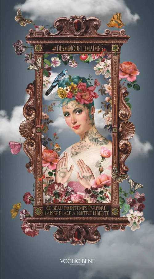 Tenture Printemps 80x144